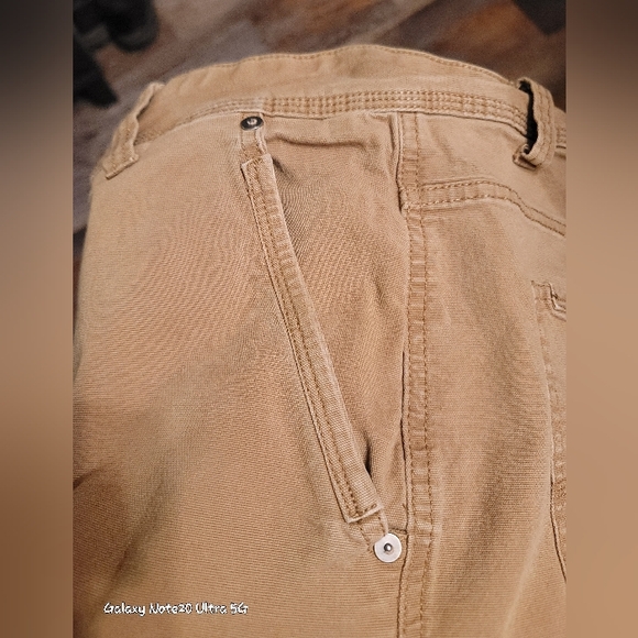 0818. EUC ~ Eddie Bauer ~ 98% Cotton ~ 2% Spandex ~ Reinforced Pockets & Hem ~ - Picture 3 of 14